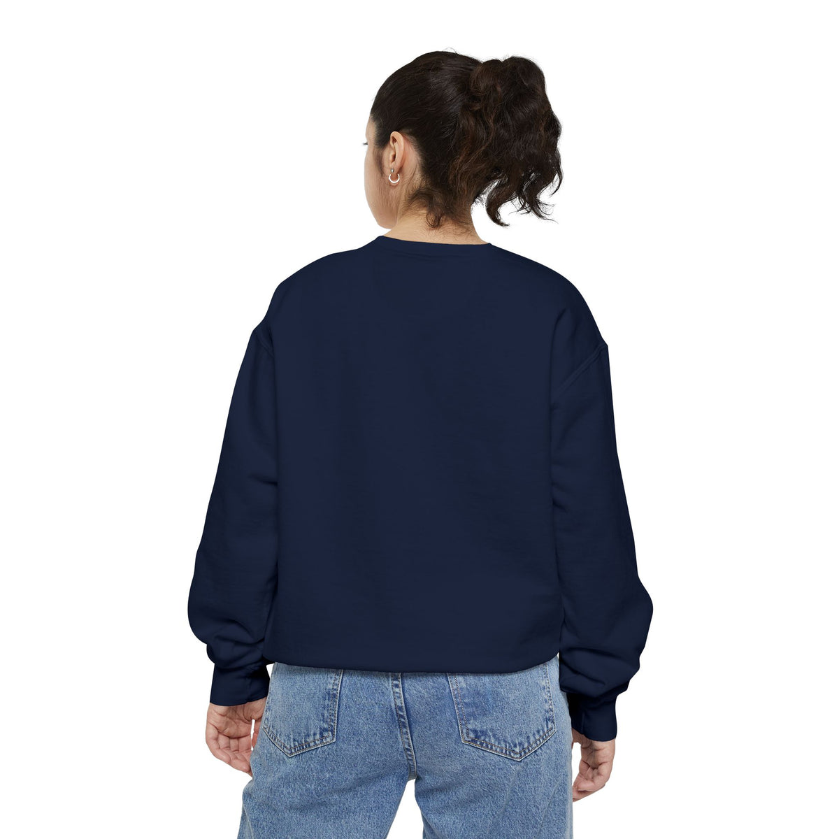 Cute Fall Teacher Characters and Stars Crewneck