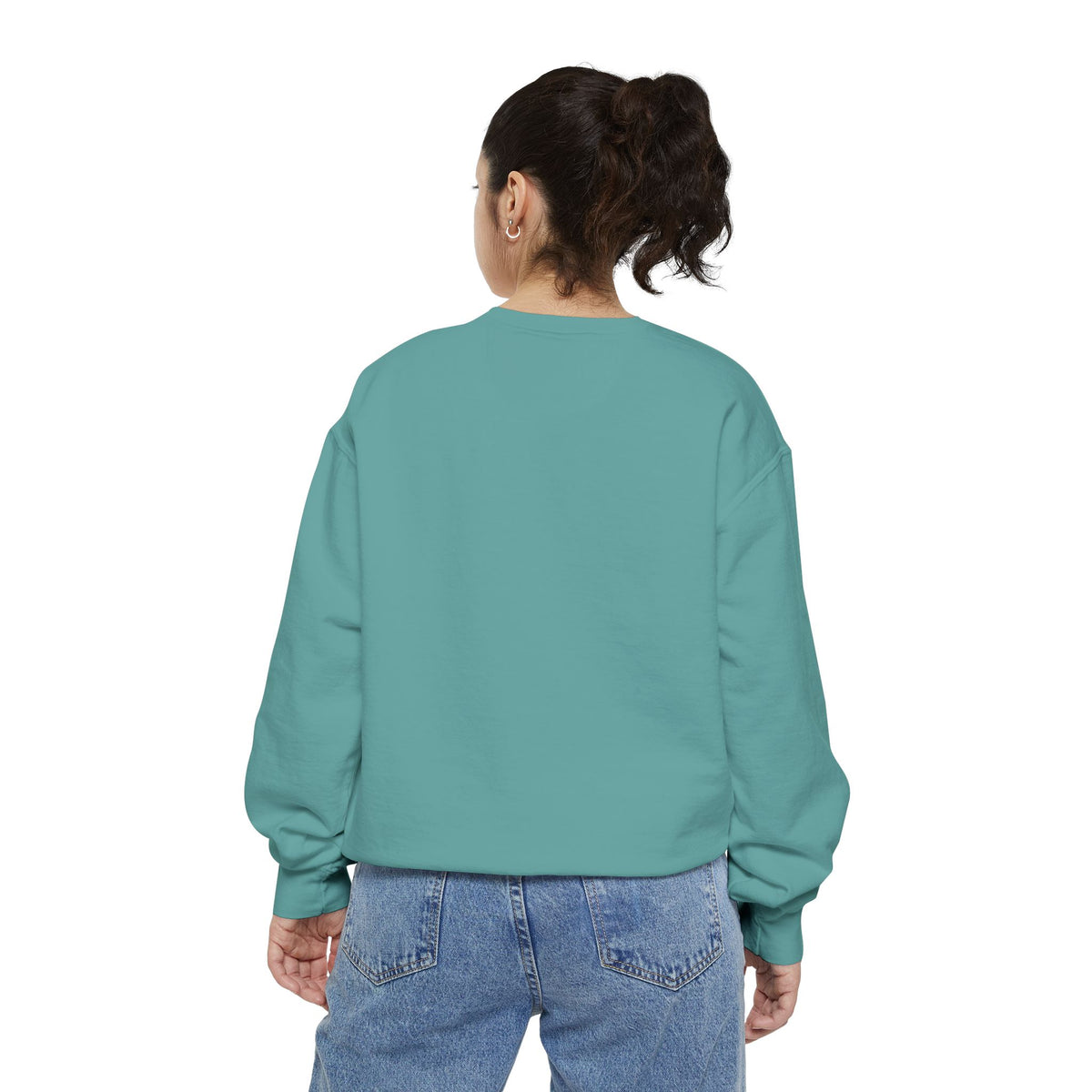 Cute Fall Teacher Characters and Stars Crewneck