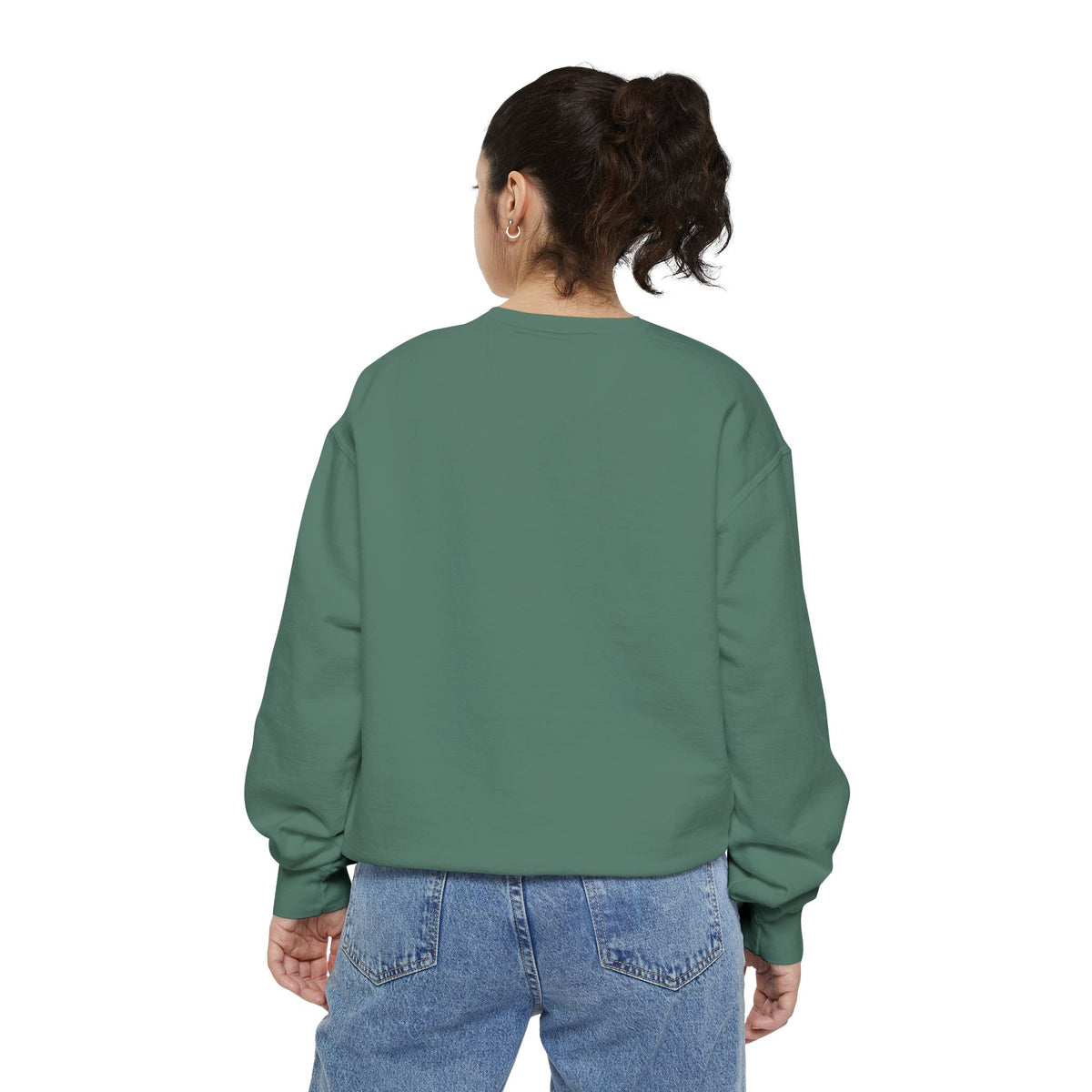 Cute Fall Teacher Characters and Stars Crewneck